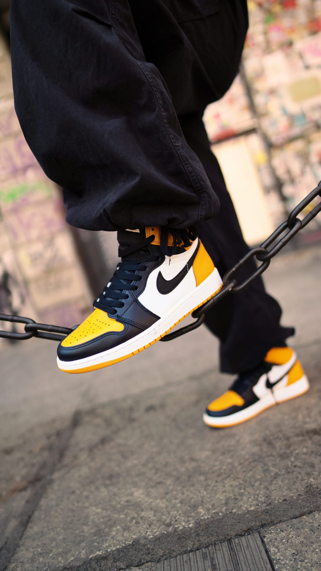 SNKRS Style Air Jordan 1 Taxi. Nike SNKRS